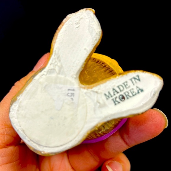 Vintage anthropomorphic hand painted Mr&Mrs.Rabbit figurines - Picture 5 of 10